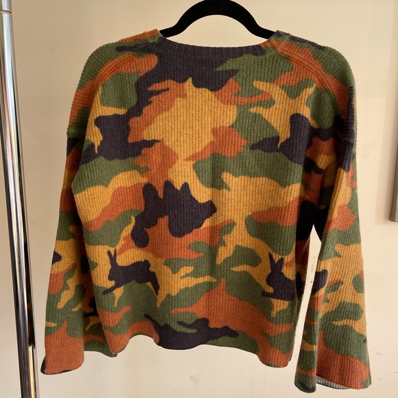 Madewell camouflage sweater. Size S. Very good condition. - Picture 2 of 2